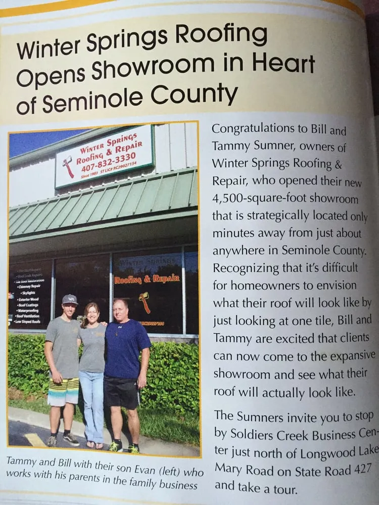 Slide of Winter Springs Roofing & Repair