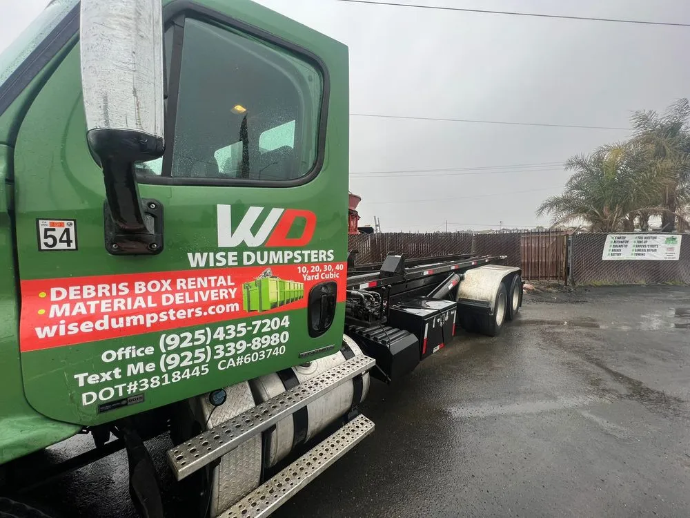 Slide of Wise Dumpsters