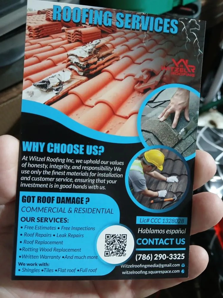 Slide of Witzel Roofing