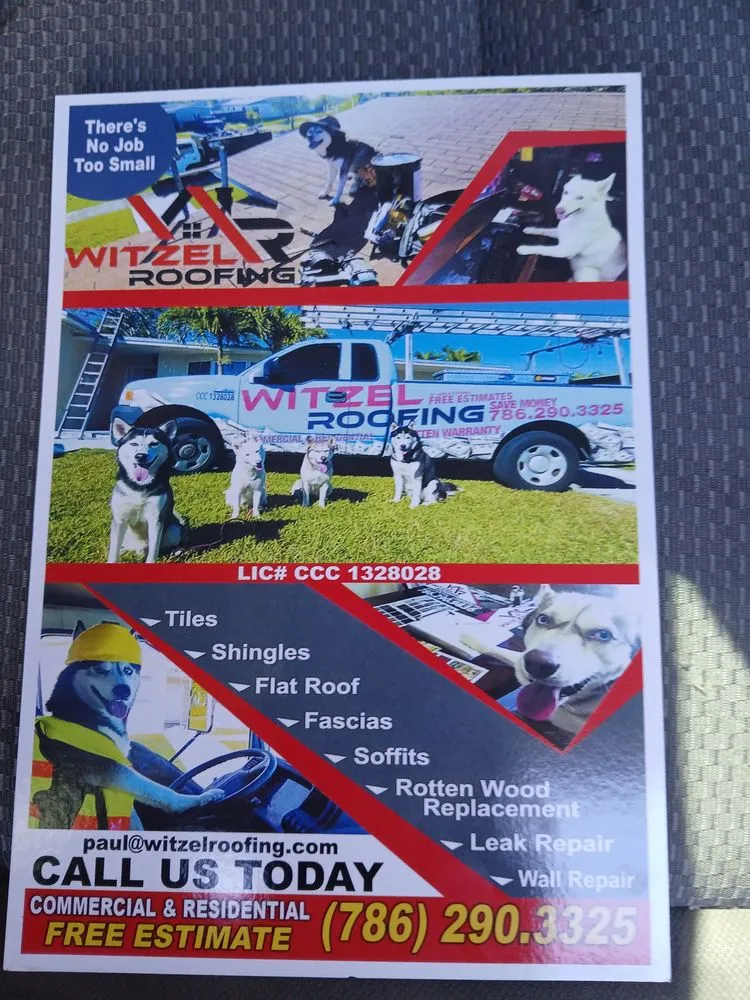 Slide of Witzel Roofing