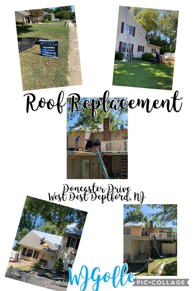 Emergency roof replacement in Sewell, NJ - W.J. Golle