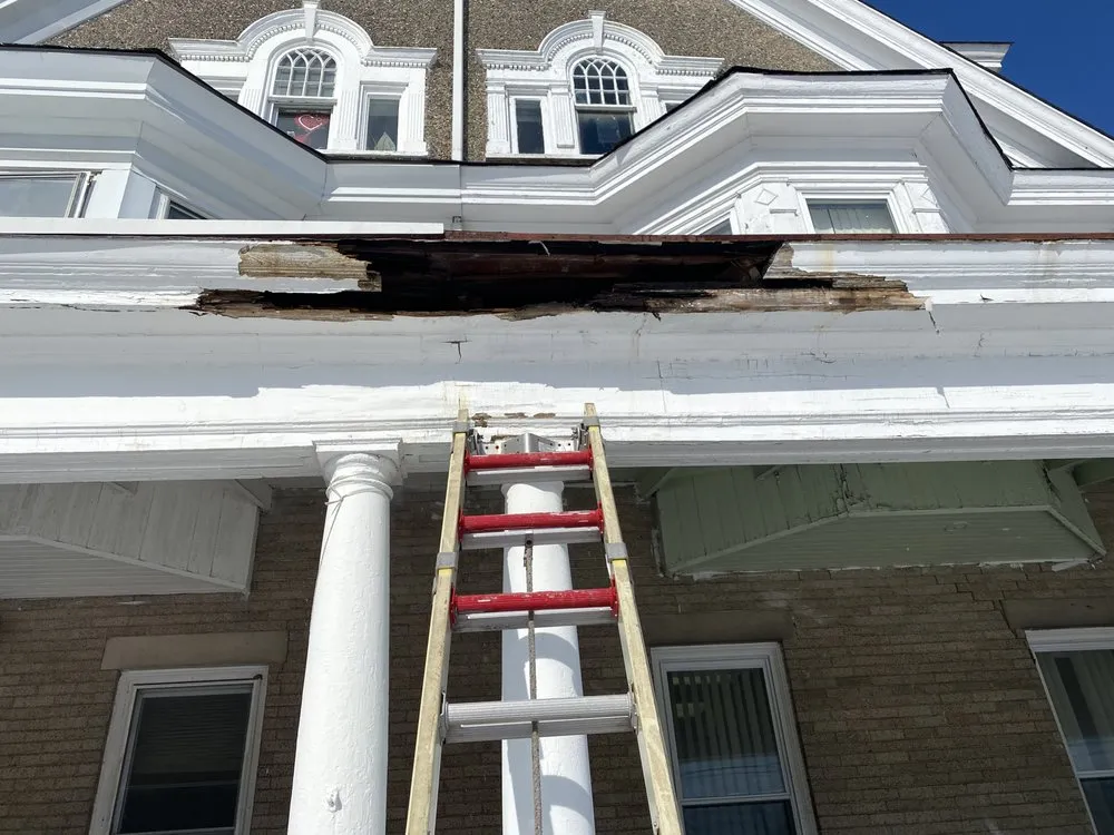 Reliable flat roof repair after storm damage in PLYMOUTH MTNG, PA by WM Gould & Sons Roofing
