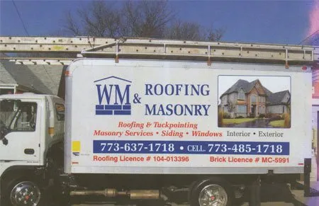 Slide of WM Roofing & Masonry