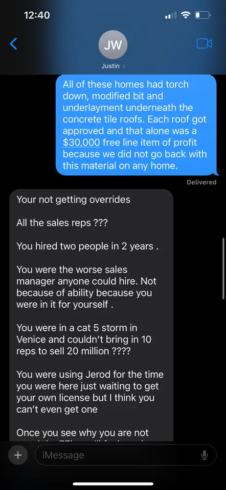 Slide of Wofford Roofing