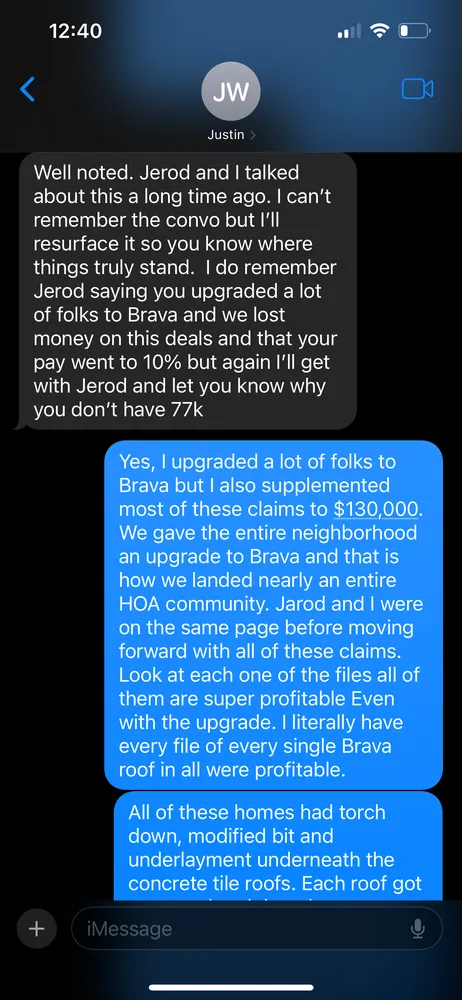 Slide of Wofford Roofing