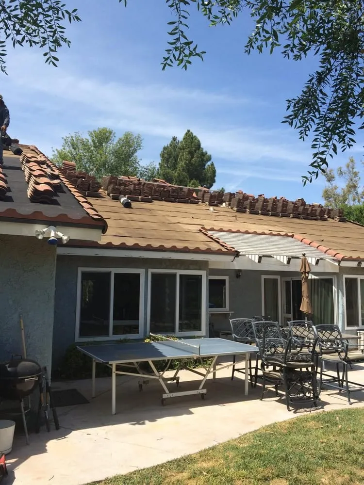 Professional roof leak repair for residential properties in Newbury Park, CA by Wolfe Roofing Company