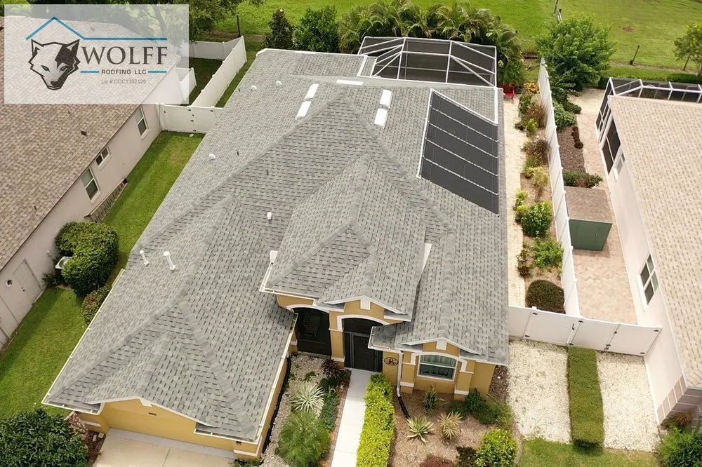 Slide of Wolff Roofing