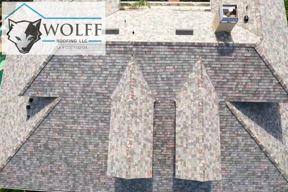 Slide of Wolff Roofing