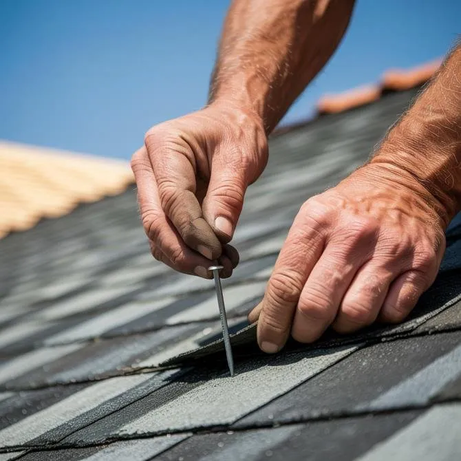 Slide of Wolf's Roofing