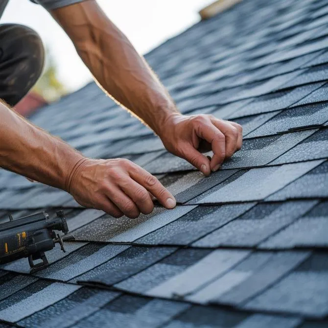 Slide of Wolf's Roofing