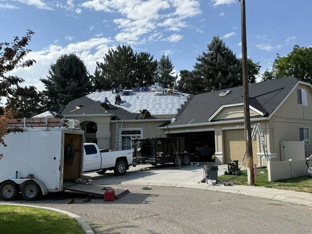 Slide of Wolf's Roofing