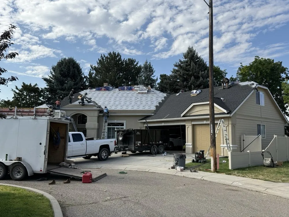 Slide of Wolf's Roofing