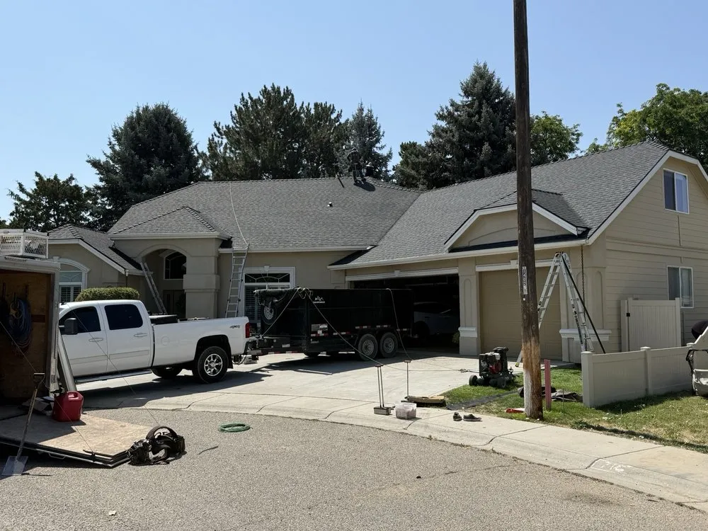 Slide of Wolf's Roofing