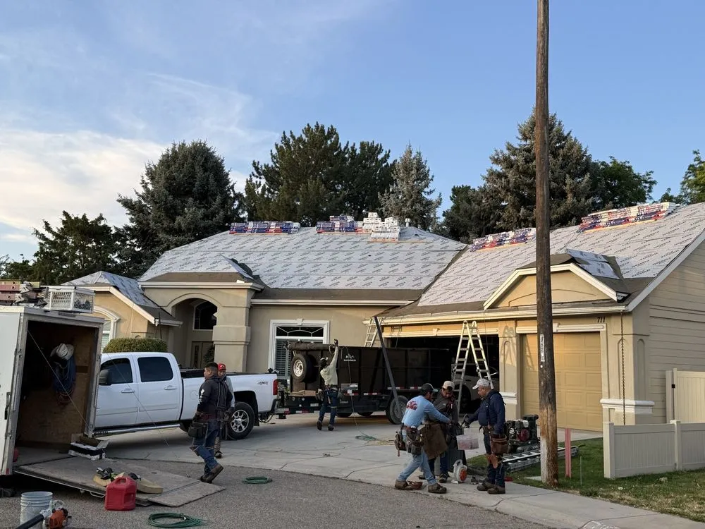 Slide of Wolf's Roofing