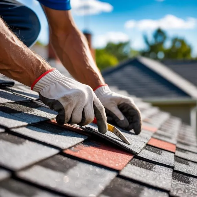 Slide of Wolf's Roofing