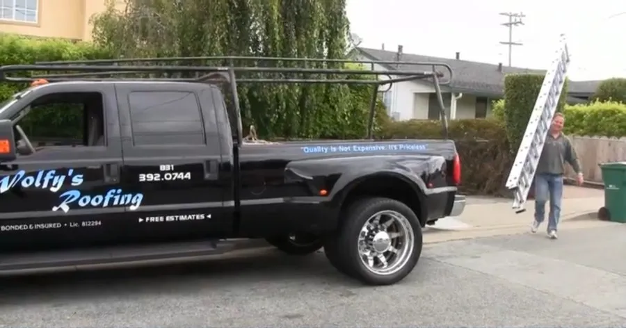 Slide of Wolfy's Roofing