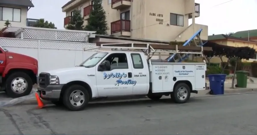 Slide of Wolfy's Roofing