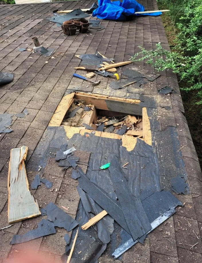 Slide of Womack's Roof Repairs