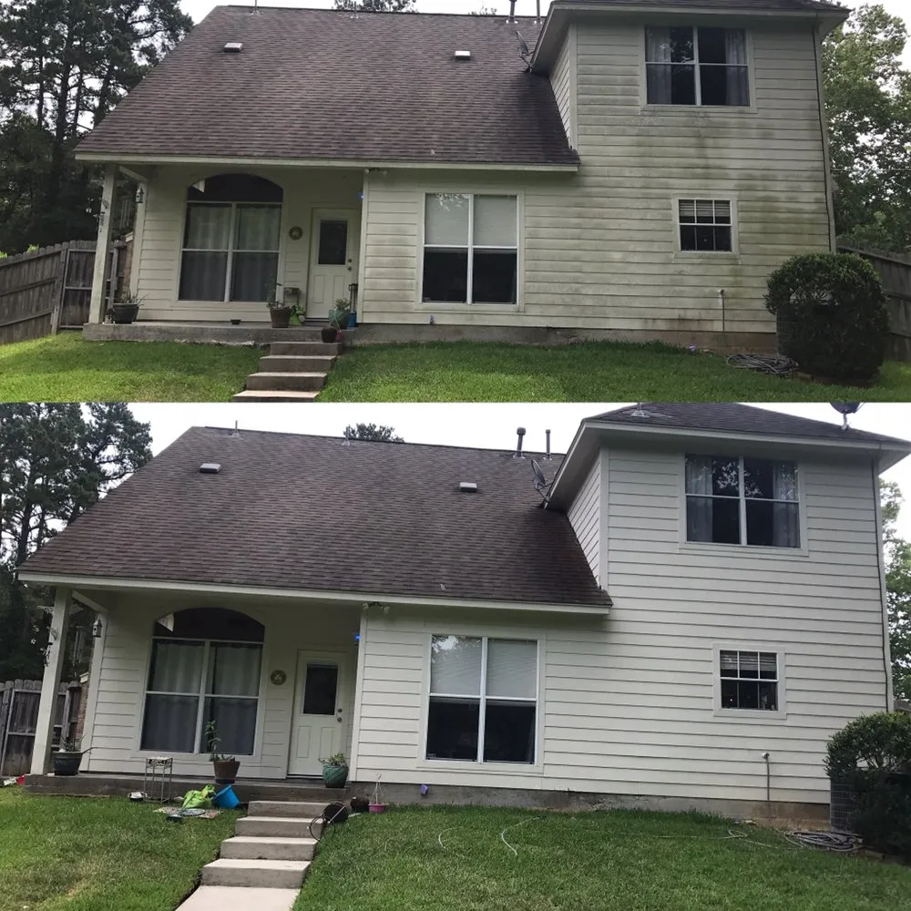 Slide of Woodlands Roof Cleaning & Pressure Washing