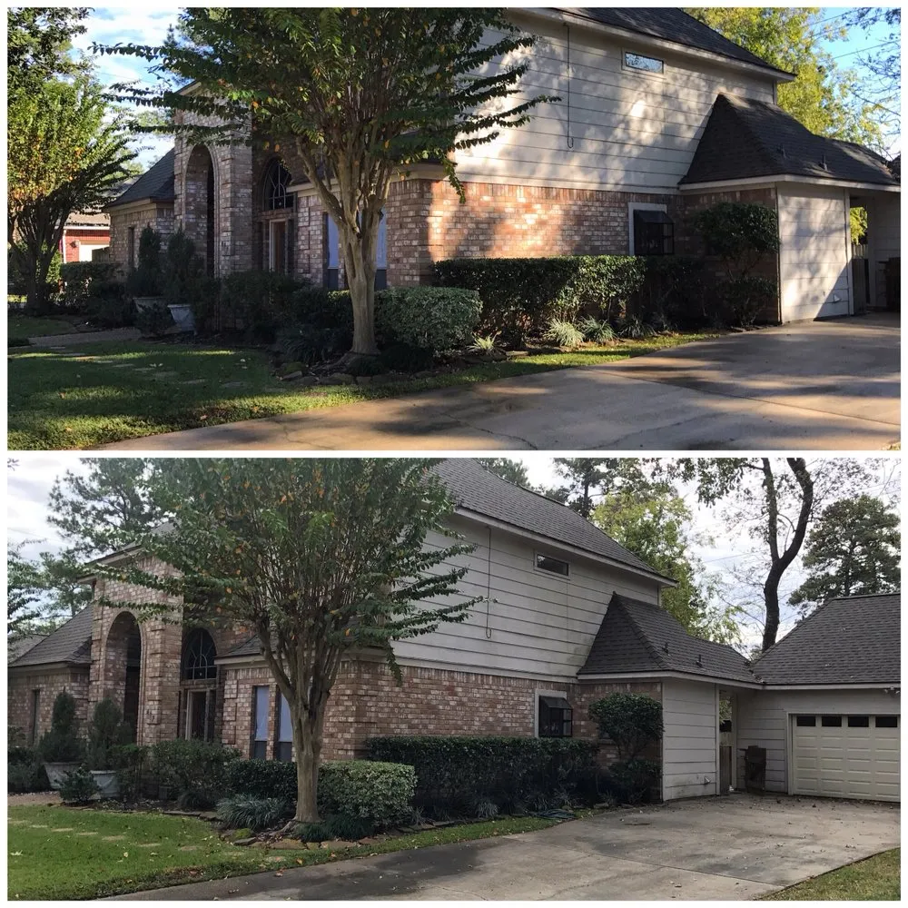 Slide of Woodlands Roof Cleaning & Pressure Washing