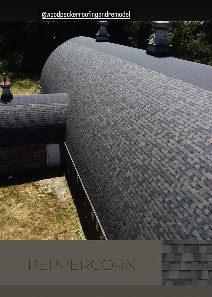 Slide of Woodpecker Roofing & Remodel