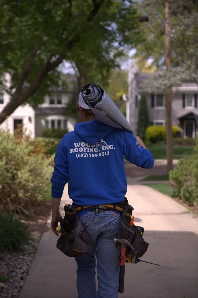 Slide of Woods Roofing