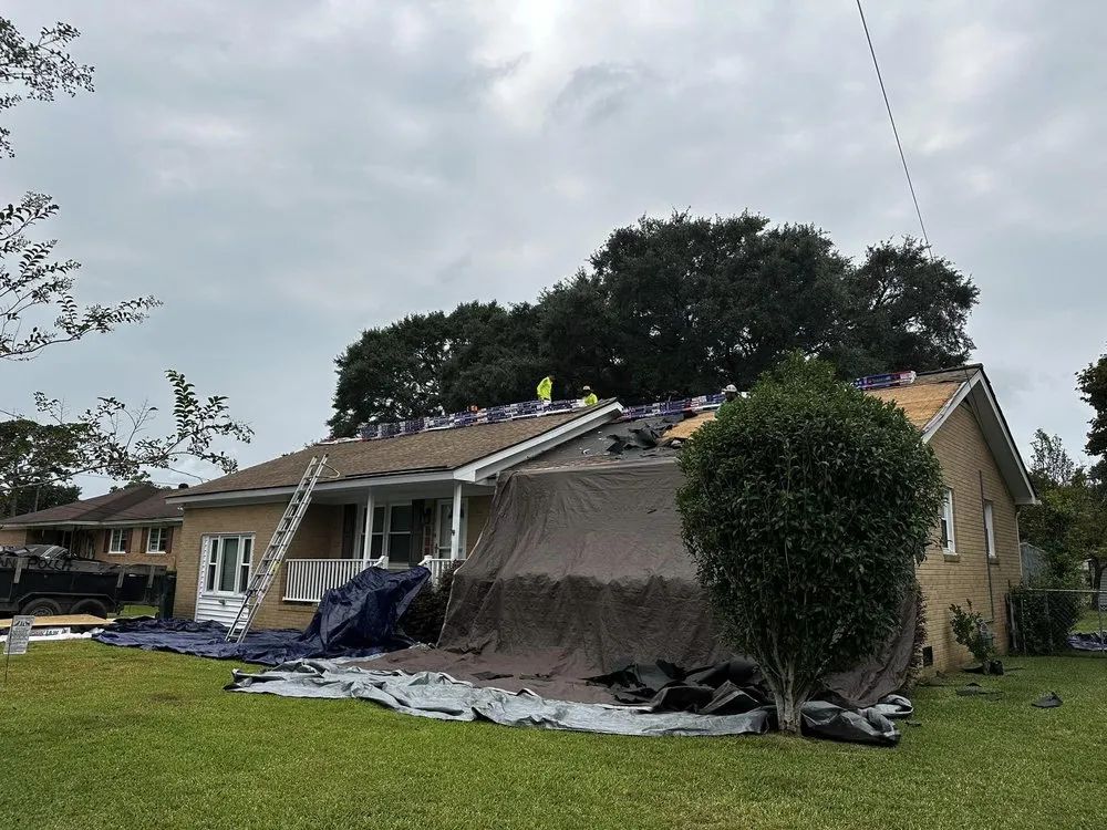 Slide of Woody's Roofing