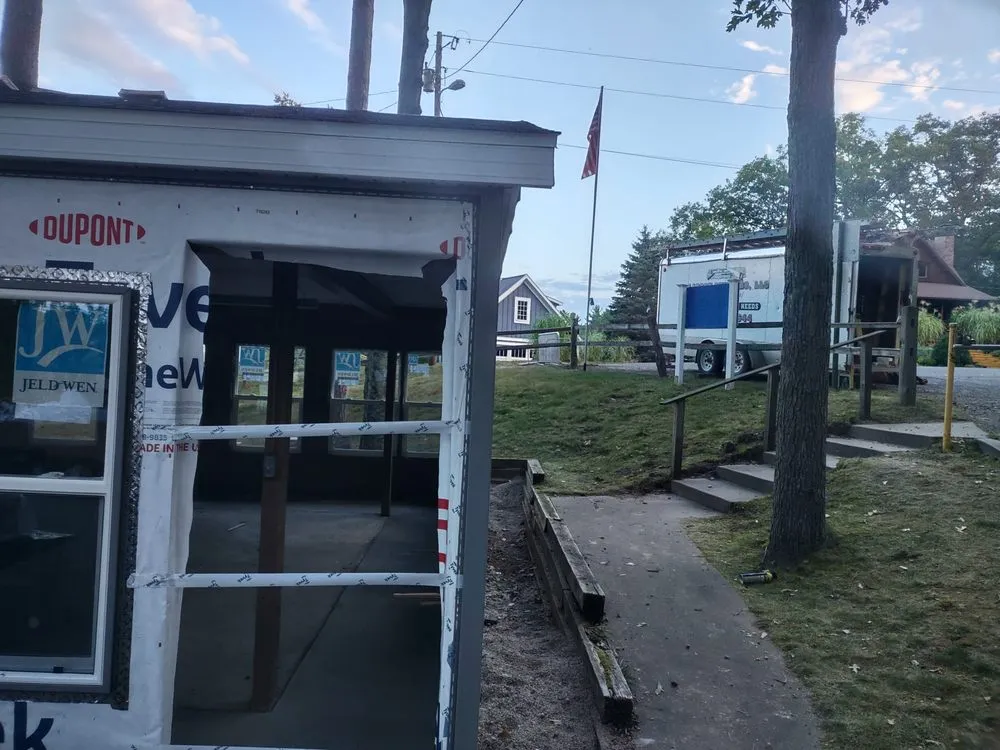 Expert roof repair after storm damage in Fountain, MI by Wooooo-Halla Oddities