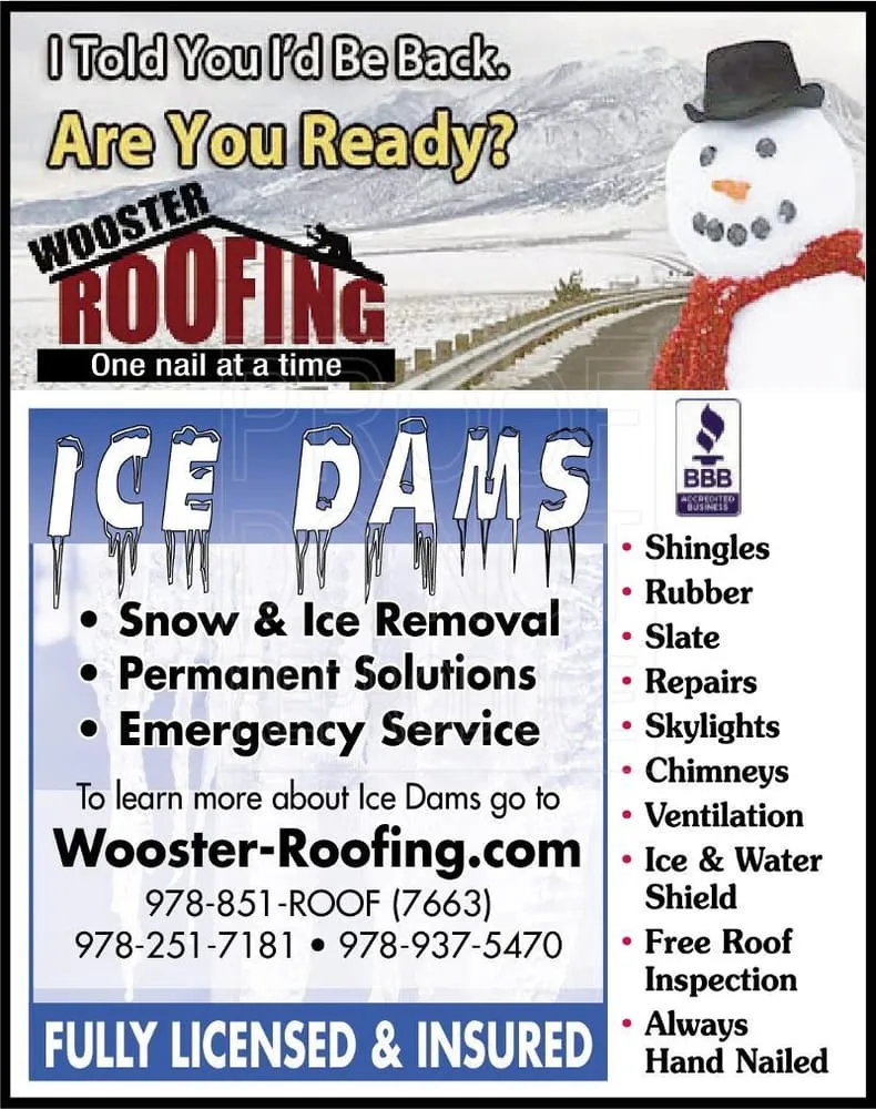 Slide of Wooster Roofing