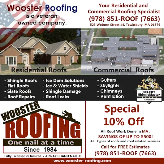 Slide of Wooster Roofing