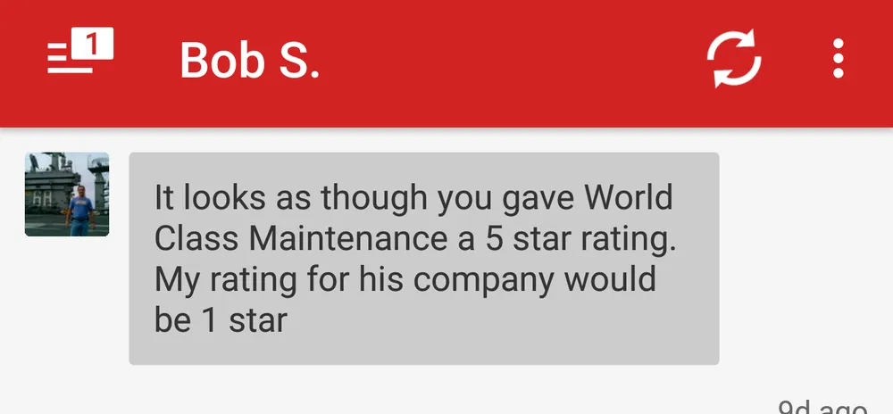 Slide of World Class Maintenance