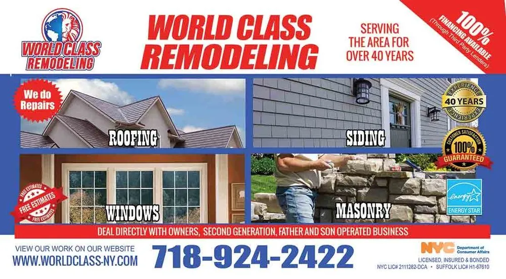 Slide of World Class Remodeling