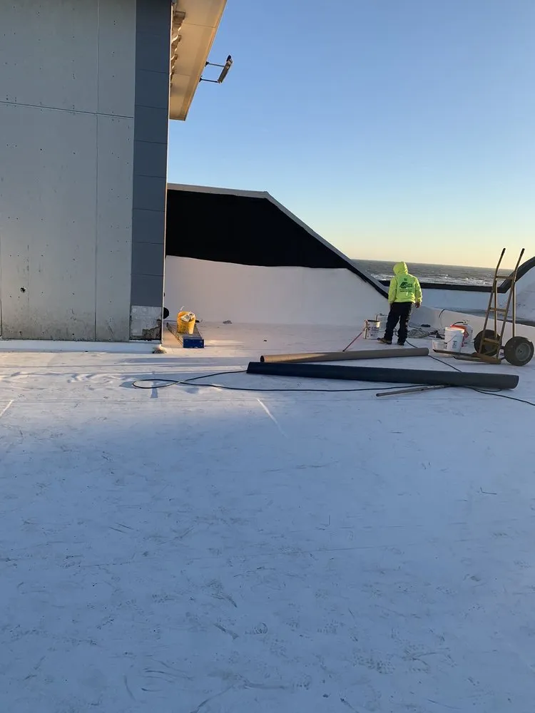 Slide of World Roofing