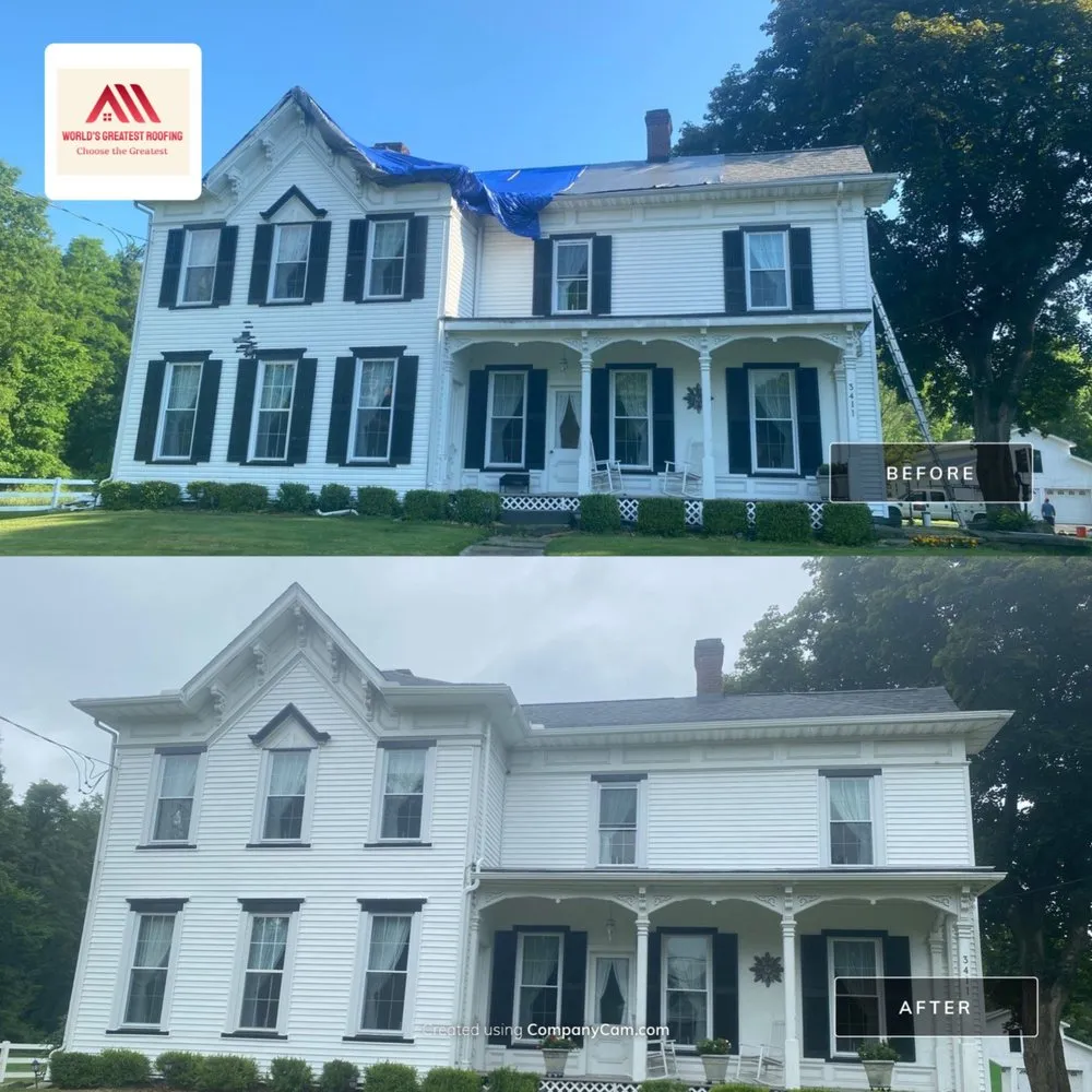 Slide of World’s Greatest Roofing