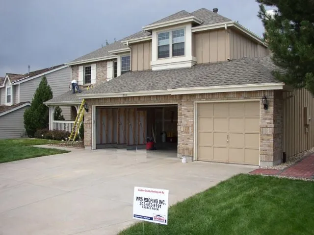 Professional roof installation with free inspection in Franktown, CO by WRS Roofing, Inc