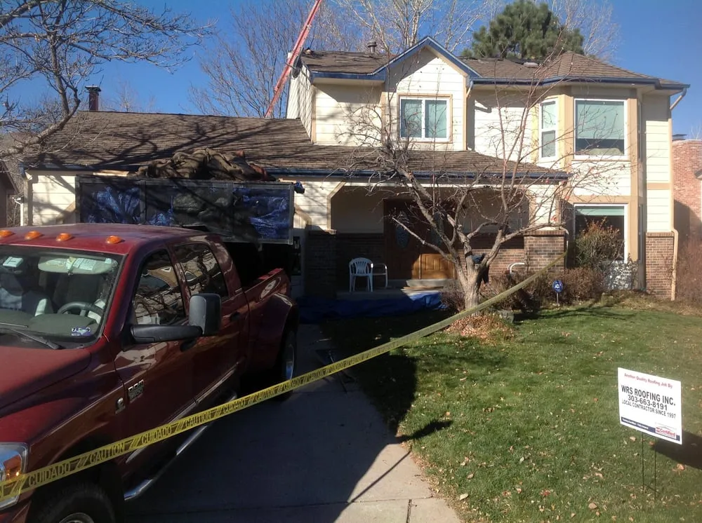 Licensed residential roofing service after storm damage across Franktown, CO - WRS Roofing, Inc