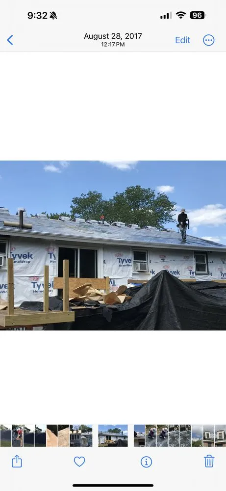 Slide of WS Construction Roofing