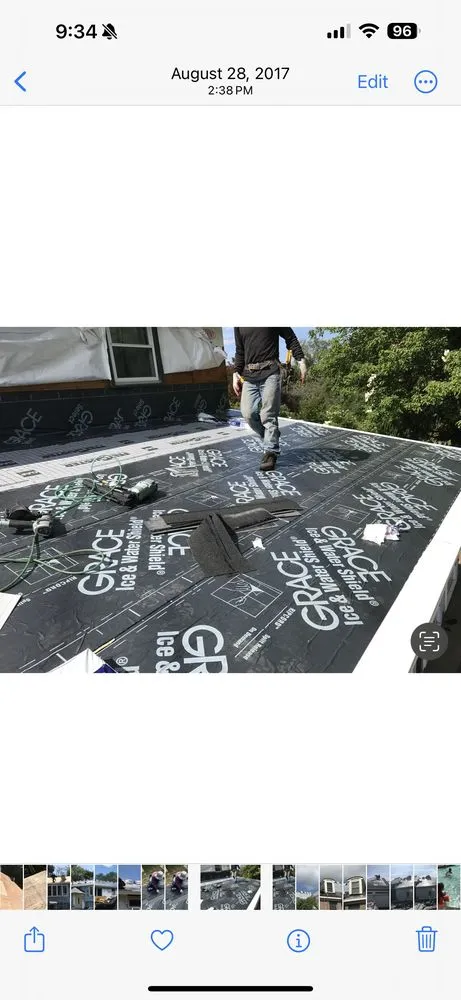 Slide of WS Construction Roofing