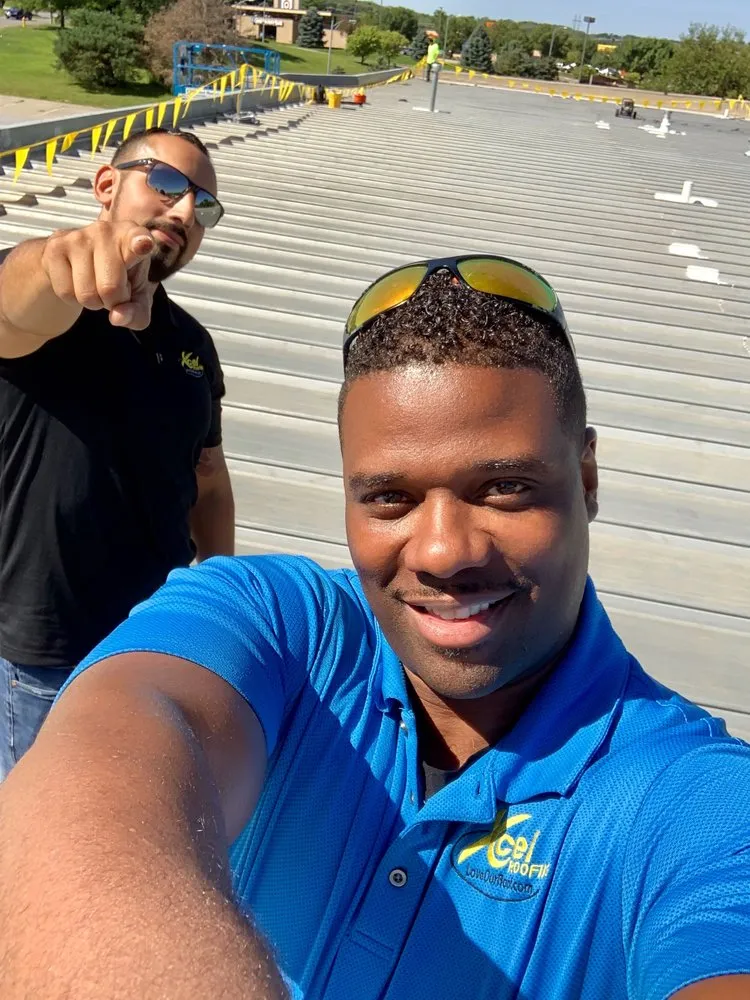 Slide of Xcel Roofing