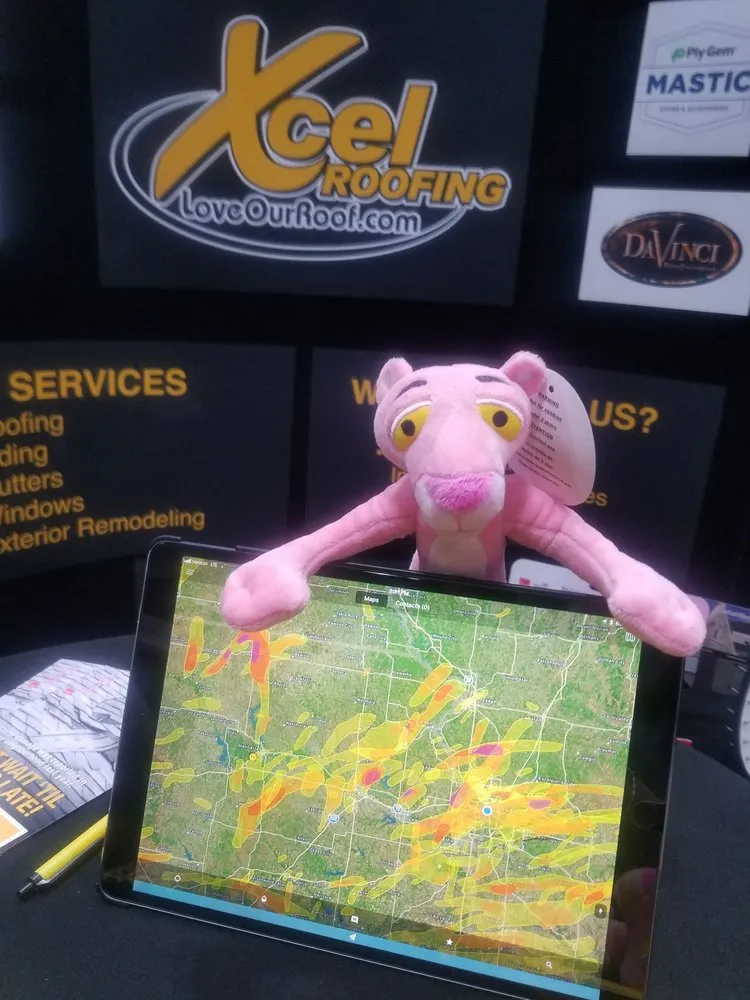 Slide of Xcel Roofing