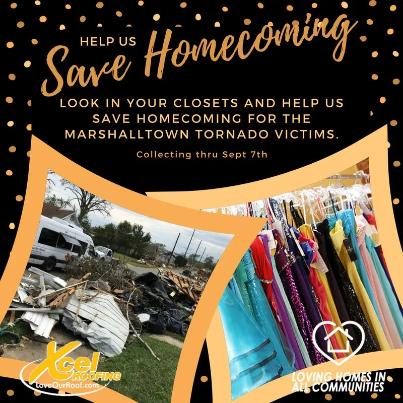 Slide of Xcel Roofing