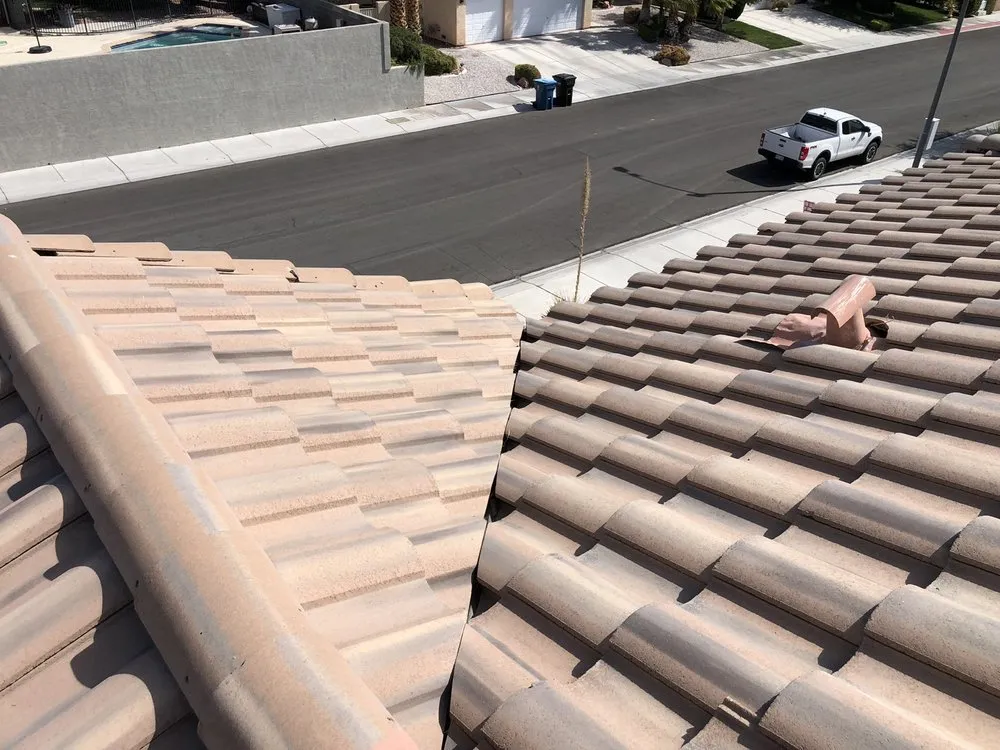 Slide of X’s roofing