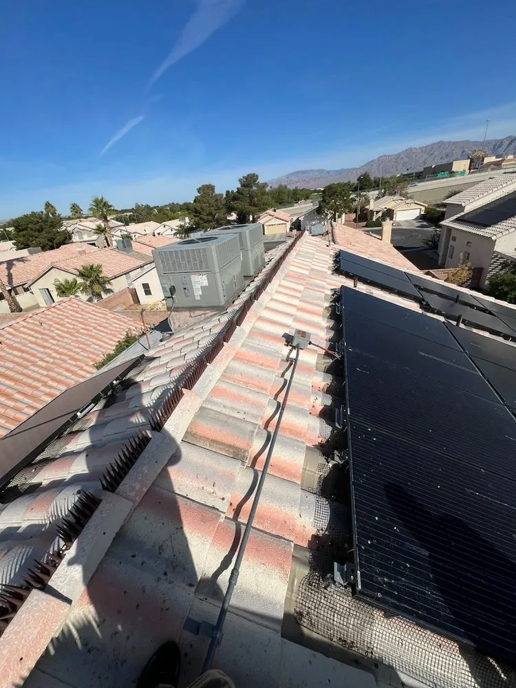 Slide of X’s roofing