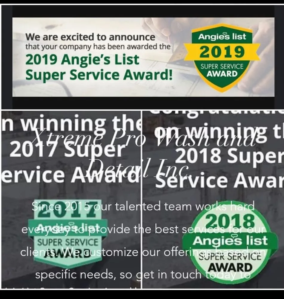 Slide of Xtreme Pro Wash & Detail