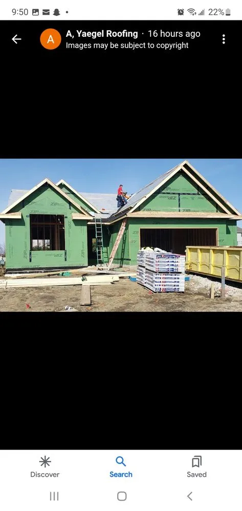 Slide of Yaegel Roofing