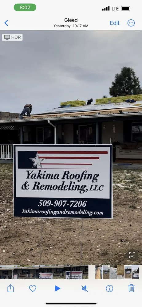 Slide of Yakima Roofing & Remodeling