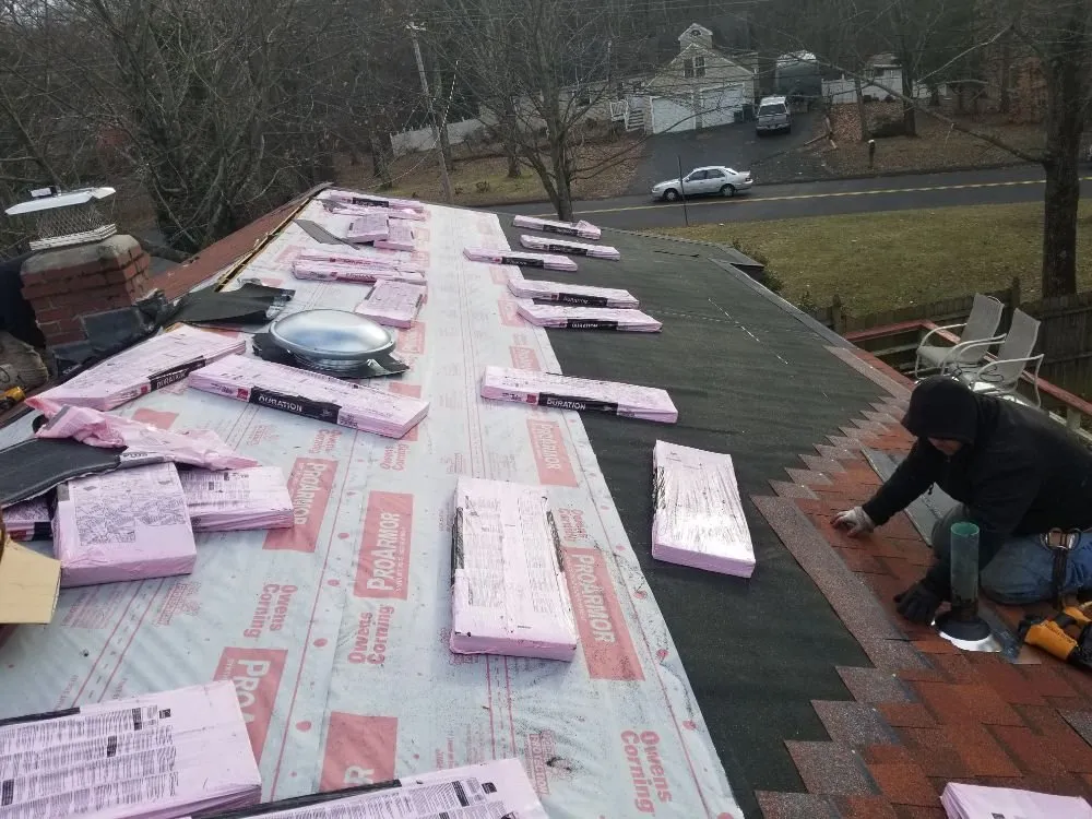 Slide of Yalesville Roofing