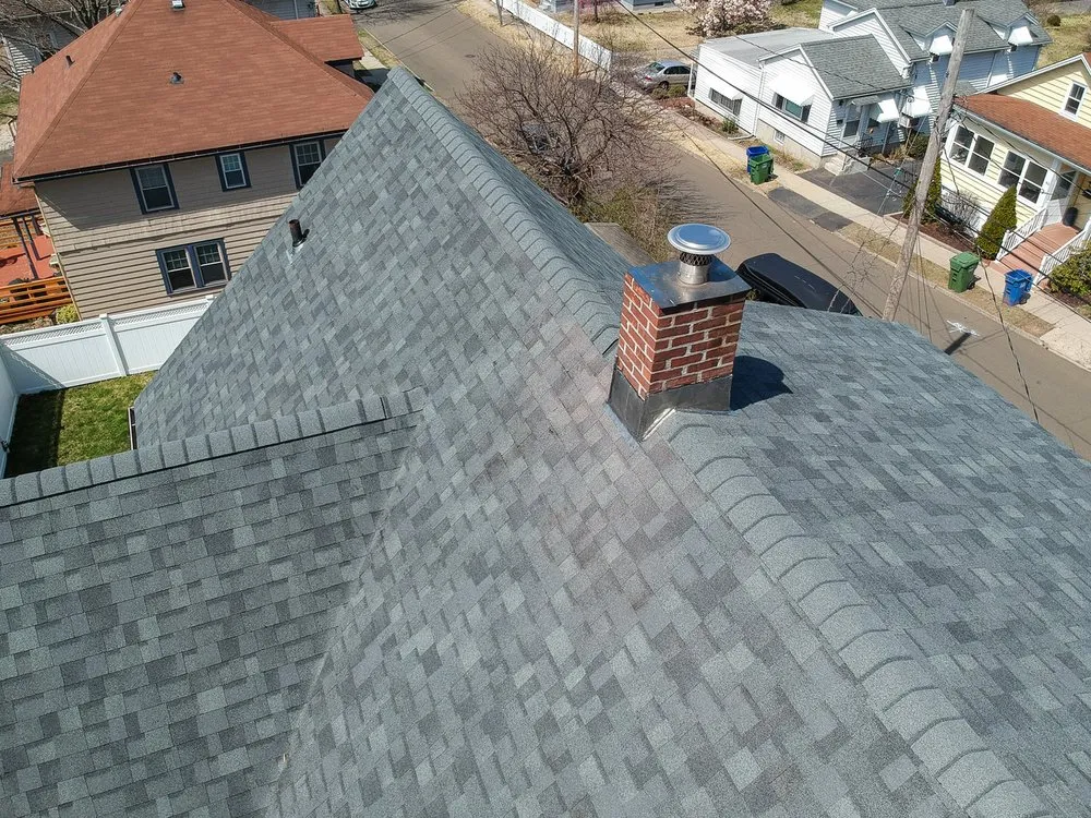 Slide of Yalesville Roofing