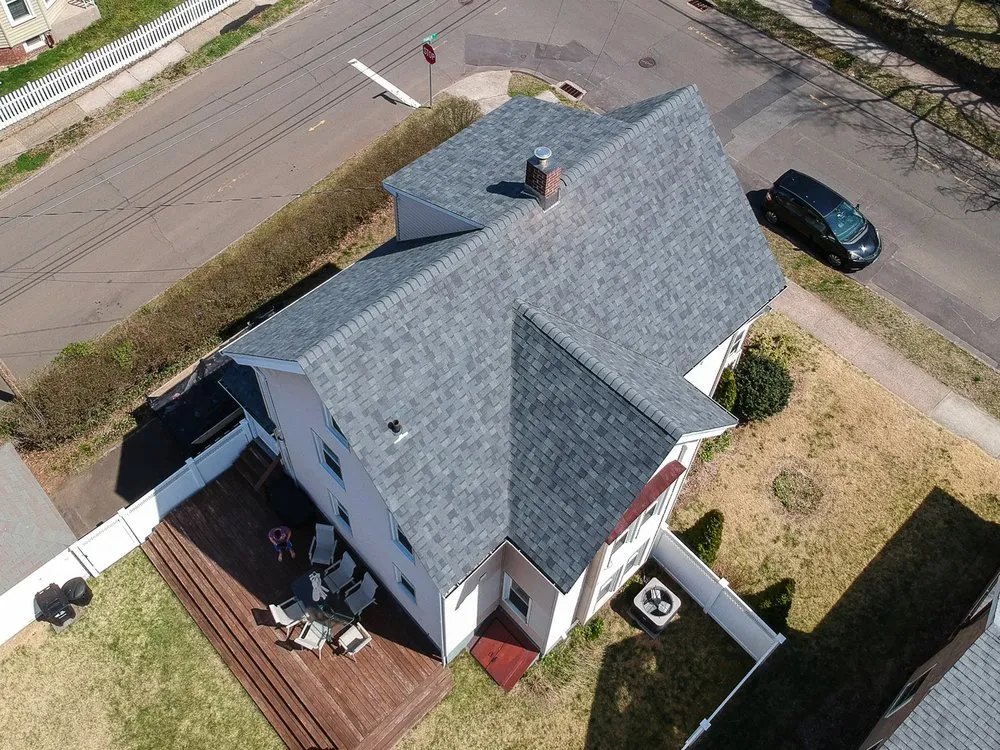 Slide of Yalesville Roofing