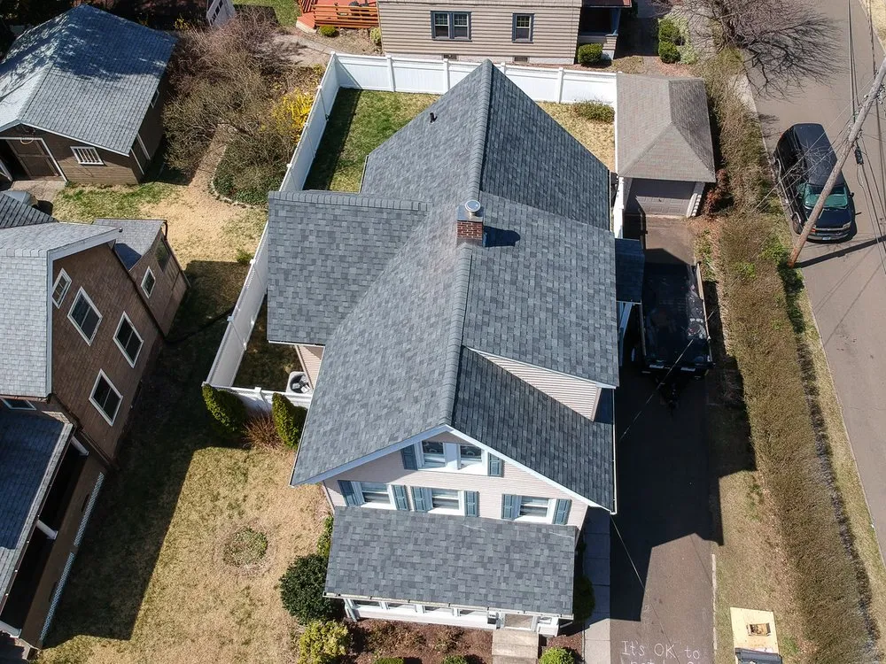 Slide of Yalesville Roofing